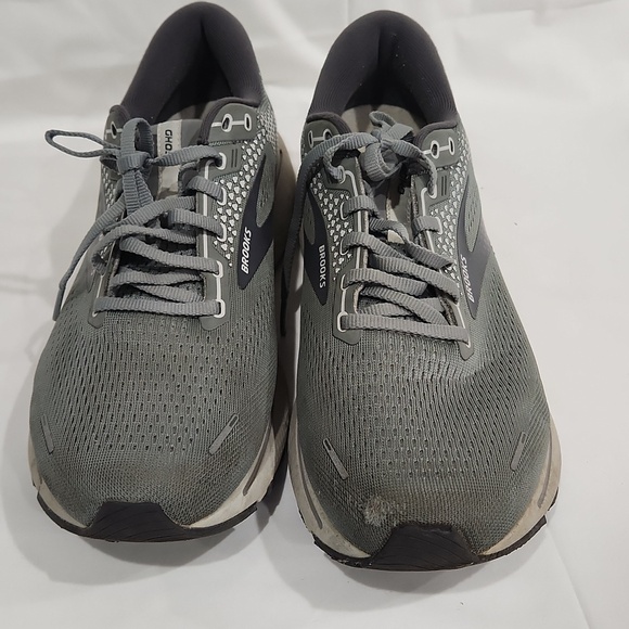 Brooks Ghost 14 Mens Size 11.5 Wide Gray Running Shoes main image 6